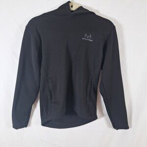 RealTree Black Hooded Sweatshirt Kids size Large 10-12
